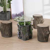 简约休闲别墅户外庭院桌椅花园阳台茶几小户型桌漫咖啡厅桌椅组合定制 1桌4椅