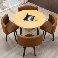 家用简约阳台茶桌子小椅子茶几台网红休闲桌椅一桌四椅组合一套装定制 咖啡水柳曲台