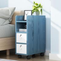 超窄床头柜夹缝柜子迷你小型储物柜简约现代20cm25cm30cm床边柜定制