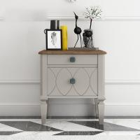 休闲实木床头柜现代简约卧室储物柜卧室家具定制