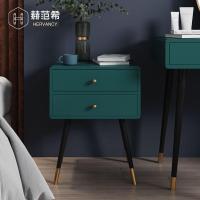 轻奢床头柜简约现代卧室小型收纳网红ins风北欧床边小柜子储物柜定制