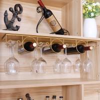 红酒杯架倒挂家用时尚现代简约创意欧式葡萄酒高脚杯架红酒架定制