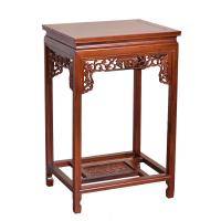 中式客厅红木花架盆景架置物架实木花几花盆架子方形置物架鱼缸架定制