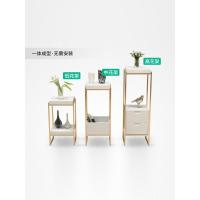 创意花架不锈钢后现代客厅多层花架子室内花盆架落地高花几置物架定制