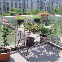 铁艺花架花店展示架梯形花盆架阳台室外多层户外天台置物架盆栽架定制