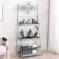 阳台装饰花架家用铁艺多层室内客厅绿萝多肉花盆架子花架置物架定制