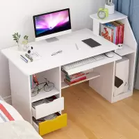 电脑桌台式家用 北欧学生书桌经济型家用卧室写字桌 笔记本办公桌定制