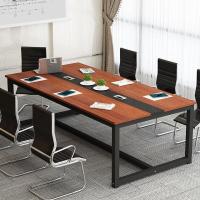 简约现代长条电脑桌会议桌长桌办公桌办公台大班台培训洽谈桌书桌定制