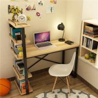 电脑桌台式家用简约小书桌书架组合卧室简易写字台学生学习桌定制