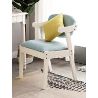 北欧全实木电脑椅简约书桌椅家用写字椅现代学生书房椅子靠背椅子定制