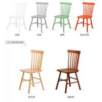 北欧椅牛角椅温莎椅肯尼迪总统椅公主椅A字椅Y椅实木餐椅圈椅定制