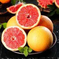[西沛生鲜]南非进口红心西柚 4个 单果250-300g 新鲜水果蜜柚当季葡萄柚子孕妇红肉整箱