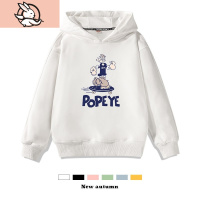 HUAYANGTU大力水手亲子装一家三口四口五口卫衣加绒加厚母女装洋气母子冬装家