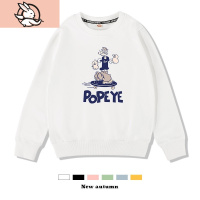 HUAYANGTU大力水手亲子装卫衣一家三口四口母女装洋气春装外套新款高端时尚家