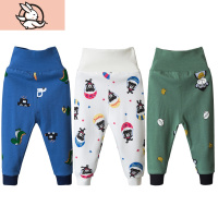 HUAYANGTU儿童秋裤棉单条男童女童线裤婴儿高腰宝宝打底裤护肚内穿棉毛裤裤子童