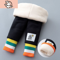 HUAYANGTU女童打底裤秋冬棉裤加绒加厚夹棉三层宝宝冬季保暖裤儿童外穿裤子裤子童