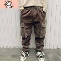 HUAYANGTU低价]男童灯芯绒裤子 数量有限 抢完为止裤子童