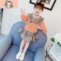 HUAYANGTU儿童女童连衣裙2021年新款6韩版8春秋小女孩10洋气公主裙子12岁潮裙子童