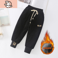 HUAYANGTU儿童棉裤男童灯芯绒裤子夹棉加厚2020新款小童装外穿宝宝雪尼尔冬裤子童