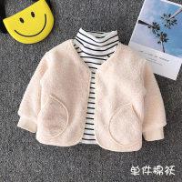 HUAYANGTU宝宝秋冬装外套2020新款男童女婴儿棉服冬季洋气棉衣0-1岁外穿潮3棉服童