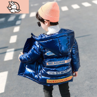 HUAYANGTU儿童装男童棉衣冬装2020新款儿童加厚羽绒棉服冬季加厚棉袄洋气潮棉服童