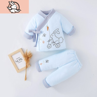 HUAYANGTU加厚婴儿棉袄套装棉冬季男女宝宝棉服卡通儿童棉衣外穿保暖套装棉服童