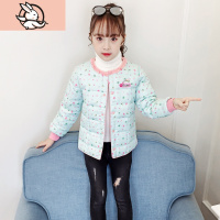 HUAYANGTU女童羽绒棉衣校服内胆2020秋冬新款中大儿童保暖棉袄女孩洋气外套棉服童