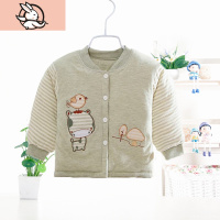 HUAYANGTU小童小棉袄单件上衣加厚冬装0--1岁男女宝贝棉衣夹棉内胆冬季外套棉服童