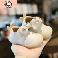HUAYANGTU春秋宝宝公主鞋女1-3岁2婴儿学步鞋软底防滑一周岁小童小皮鞋单鞋皮鞋童