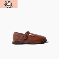 HUAYANGTU女童玛丽珍皮鞋2021新款韩版儿童学生复古学院风公主软底皮单鞋皮鞋童