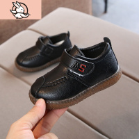 HUAYANGTU小童鞋子宝宝春秋休闲皮鞋秋季女童软底男童新款两岁单鞋三周儿童皮鞋童