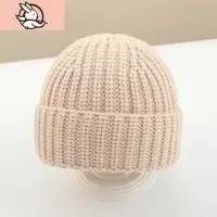 HUAYANGTU婴儿毛线帽秋冬季宝宝毛线帽可爱超萌俏皮女童韩版潮儿童帽子男童帽子童