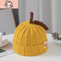 HUAYANGTU婴儿帽子秋冬男女宝宝帽子秋冬可爱超萌毛线针织帽幼儿男童韩版冬帽子童
