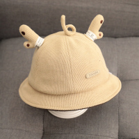 HUAYANGTU宝宝帽子春秋薄款棉秋冬季幼儿童渔夫帽男童婴儿韩版可爱超萌女帽子童