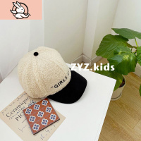 HUAYANGTU儿童帽子秋冬季男童3岁毛线加绒加厚棒球帽宝宝可爱鸭舌帽时尚潮5帽子童