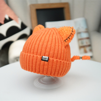 HUAYANGTU儿童毛线帽冬季宝宝帽子男童婴儿套头帽子女童针织帽小孩保暖帽潮帽子童