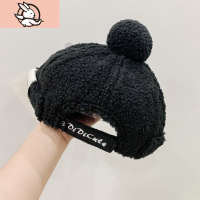 HUAYANGTU宝宝帽子秋冬羔毛瓜皮帽儿童个性地主帽嘻哈休闲男女童保暖帽子帽子童