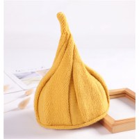 HUAYANGTU韩版女童秋冬季帽子男童西瓜帽宝宝毛线加绒婴儿儿童尖尖帽潮亲子帽子童