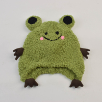 HUAYANGTU宝宝护耳帽子秋冬可爱超萌婴儿帽保暖毛绒套头帽冬天网红男女童帽帽子童