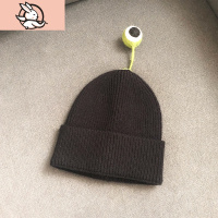 HUAYANGTU婴儿帽子秋冬毛线帽婴幼儿套头帽宝宝帽子可爱超萌休闲男女童保暖帽子童