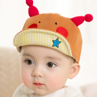 HUAYANGTU婴儿防护面部罩宝宝帽子隔离头罩春秋冬婴幼儿童鸭舌帽防飞沫帽子童