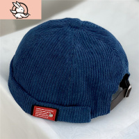 HUAYANGTU儿童地主帽子宝宝瓜皮帽春秋天男童英伦休闲无檐帽个性贝雷南瓜帽帽子童