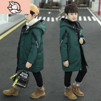 HUAYANGTU儿童装男童外套2020新款4洋气5秋冬装6长款7加厚风衣8男孩韩版潮9风衣童