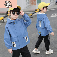 HUAYANGTU男童秋装外套2020新款春秋季男孩韩版中大童洋气宝宝帅气儿童风衣风衣童