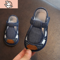 HUAYANGTU 儿童布鞋女1-3岁2男童婴儿手工布鞋宝宝千层底软底防滑室内运动休闲鞋