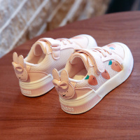 HUAYANGTU宝宝运动鞋女春秋款女童网面透气女宝休闲鞋1-3岁小童2婴儿学步鞋运动休闲鞋