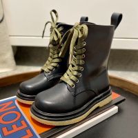 HUAYANGTU女童靴子儿童鞋子2020秋冬季新款长筒靴小女孩中筒单靴男童马丁靴运动休闲鞋