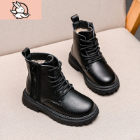 HUAYANGTU男童马丁靴2020秋冬新款童鞋子雪地加绒加厚冬季短靴子儿童大棉鞋运动休闲鞋
