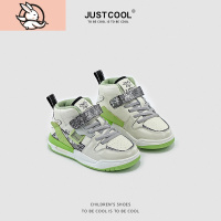 HUAYANGTU男童高帮鞋潮2021年春季新款单鞋女童运动鞋韩版板鞋儿童篮球鞋运动休闲鞋