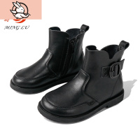 HUAYANGTU明璐童鞋女童单靴马丁靴皮2021春款女孩短靴单鞋春季单儿童靴子运动休闲鞋